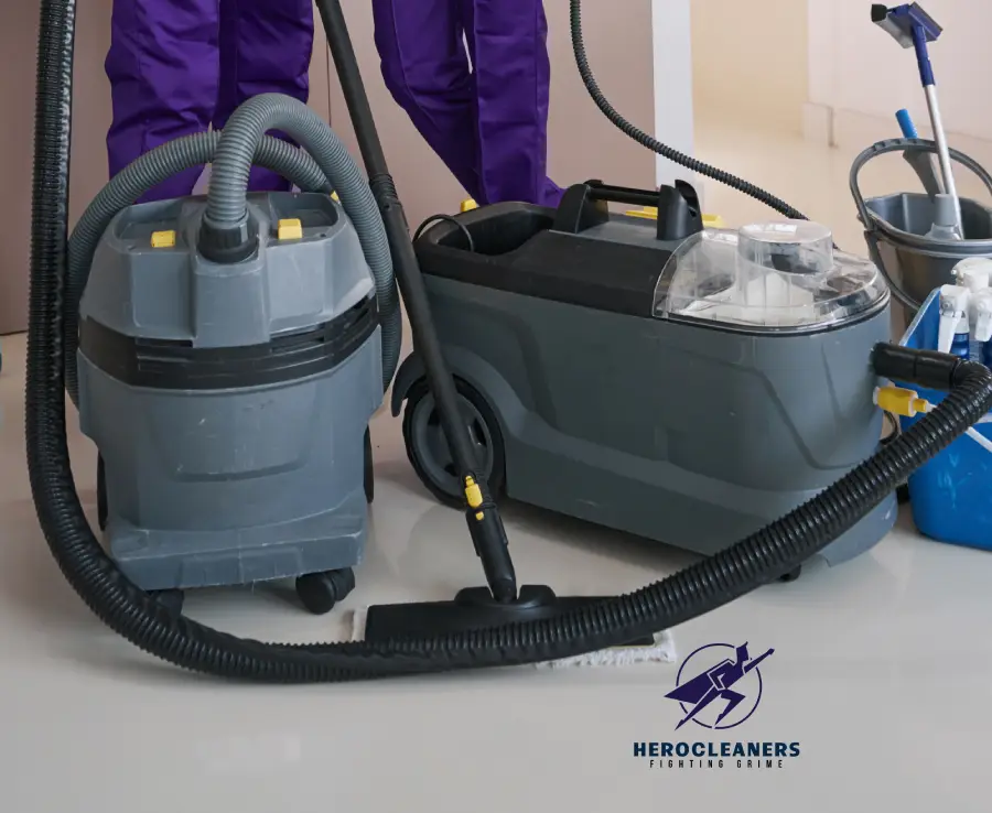 Professional equipment used for End of Tenancy Cleaning